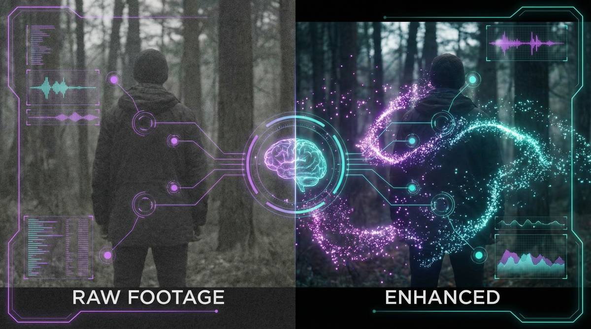 人兽 AI视频剪辑演示视频